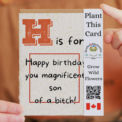 Birthday - H is for