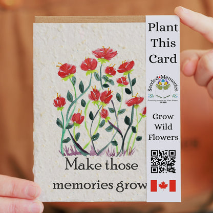 Congratulations - Make Those Memories Grow