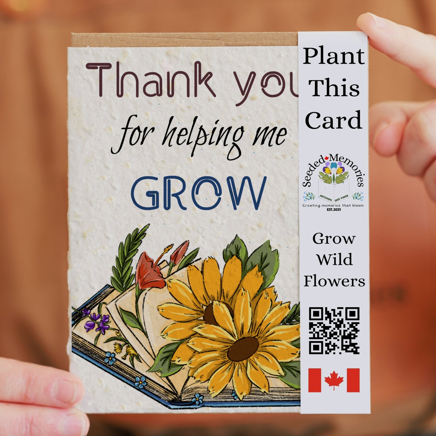Thank you - For Helping Me Grow