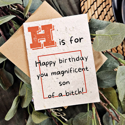 Birthday - H is for