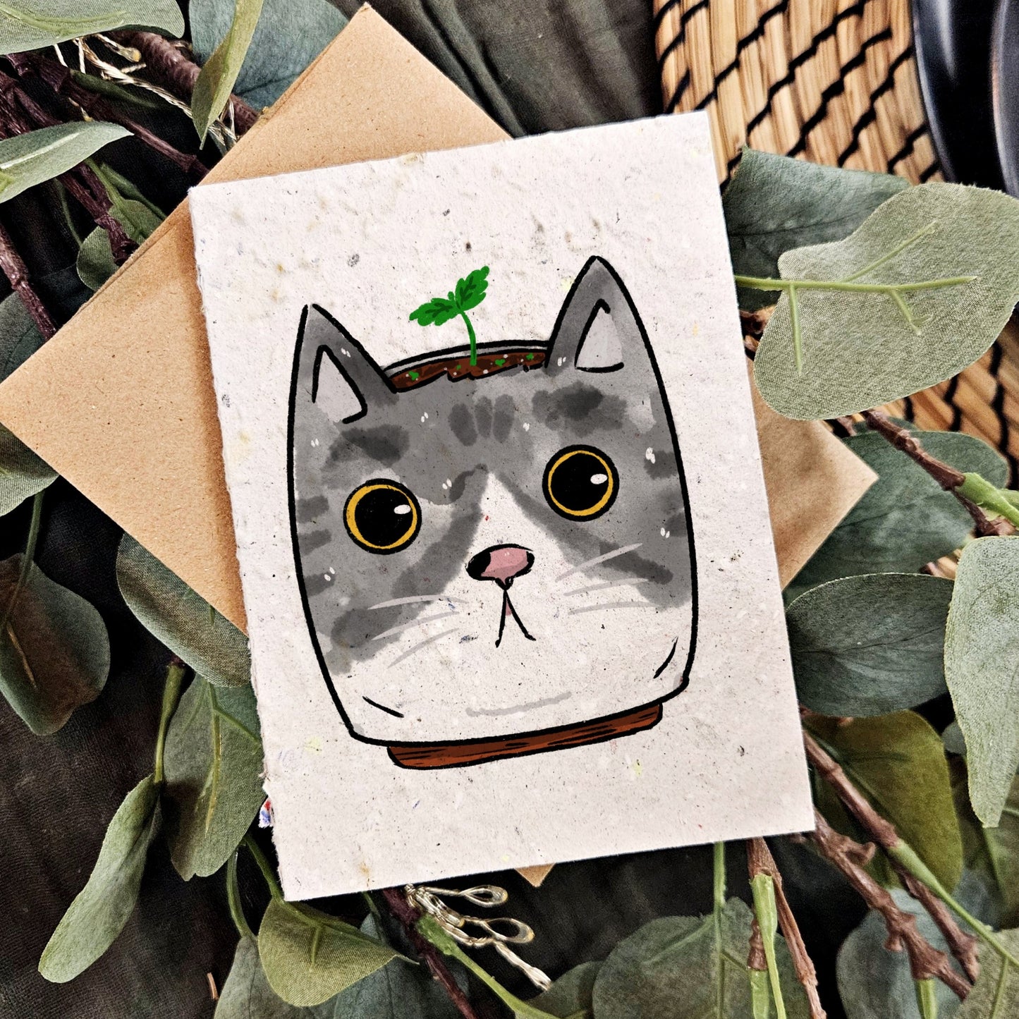 Pets - Arnold the Cat Planter