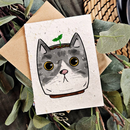 Pets - Arnold the Cat Planter