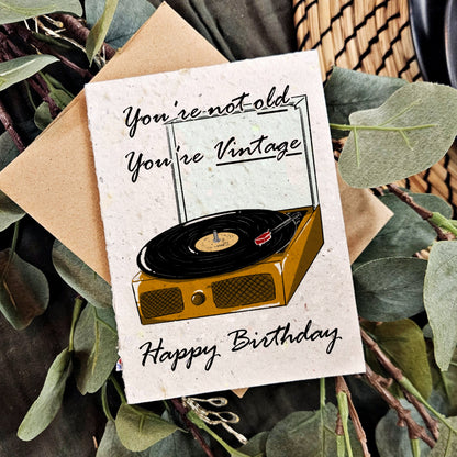 Birthday - You are Vintage