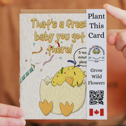 Babies & babyshowers - That's a fresh baby