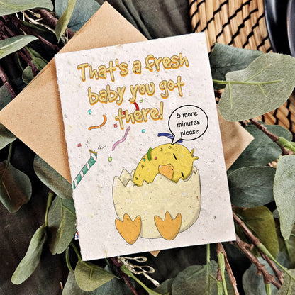 Babies & babyshowers - That's a fresh baby
