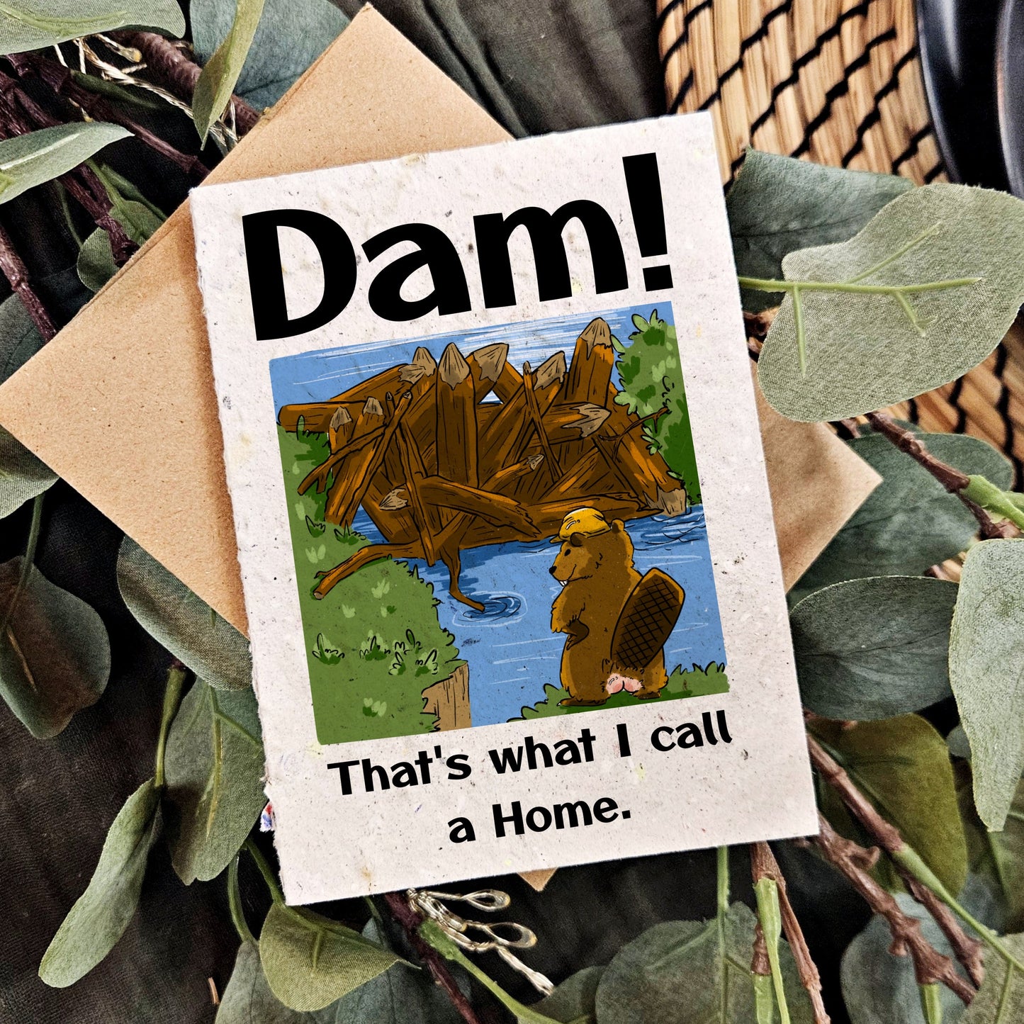 New home - Dam! That's what I call a Home