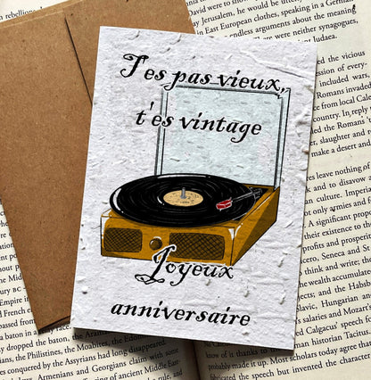 Birthday - You are Vintage