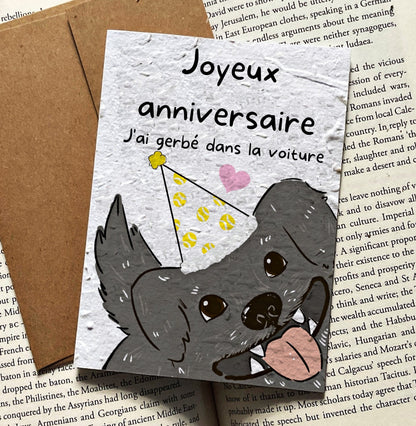 Birthday - I Barfed in the Car