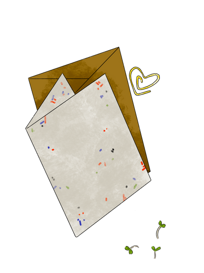 Christmas Mini Card - Tangled Lights (work in progress)