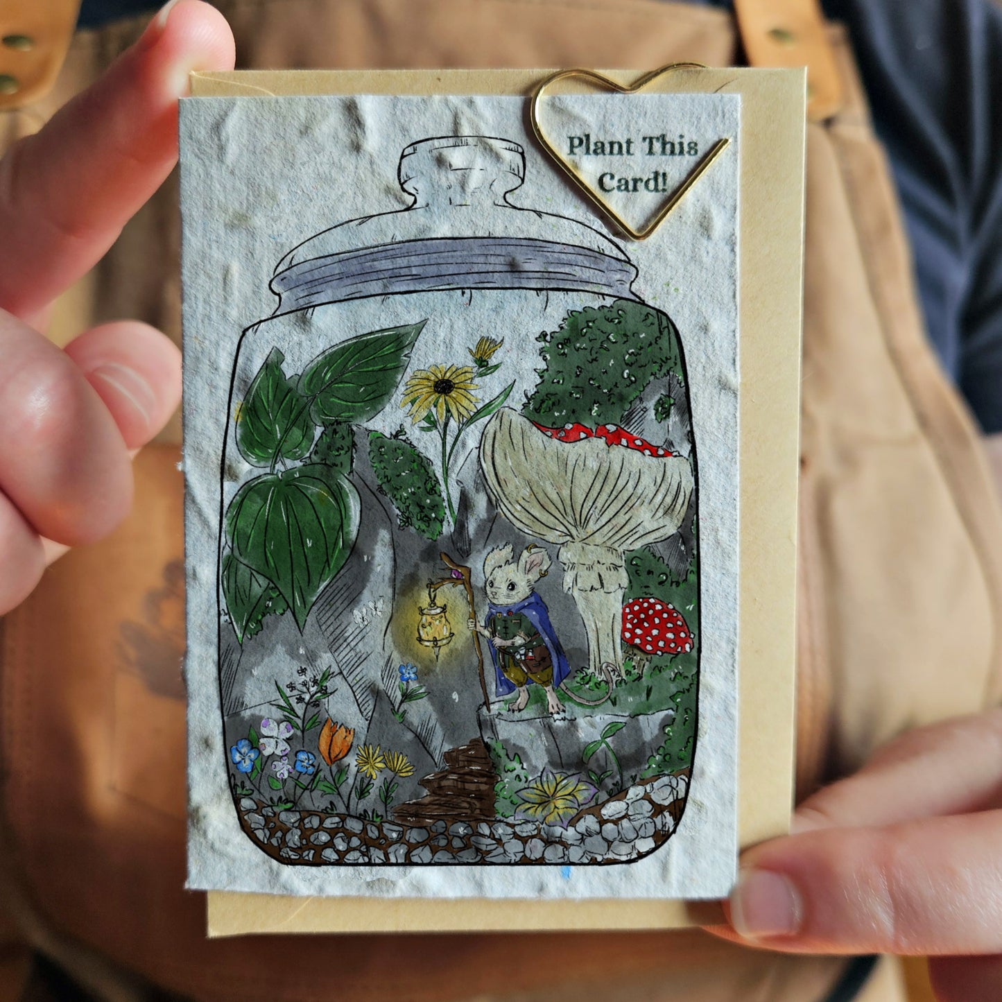 Mini Card - Spring Terrarium