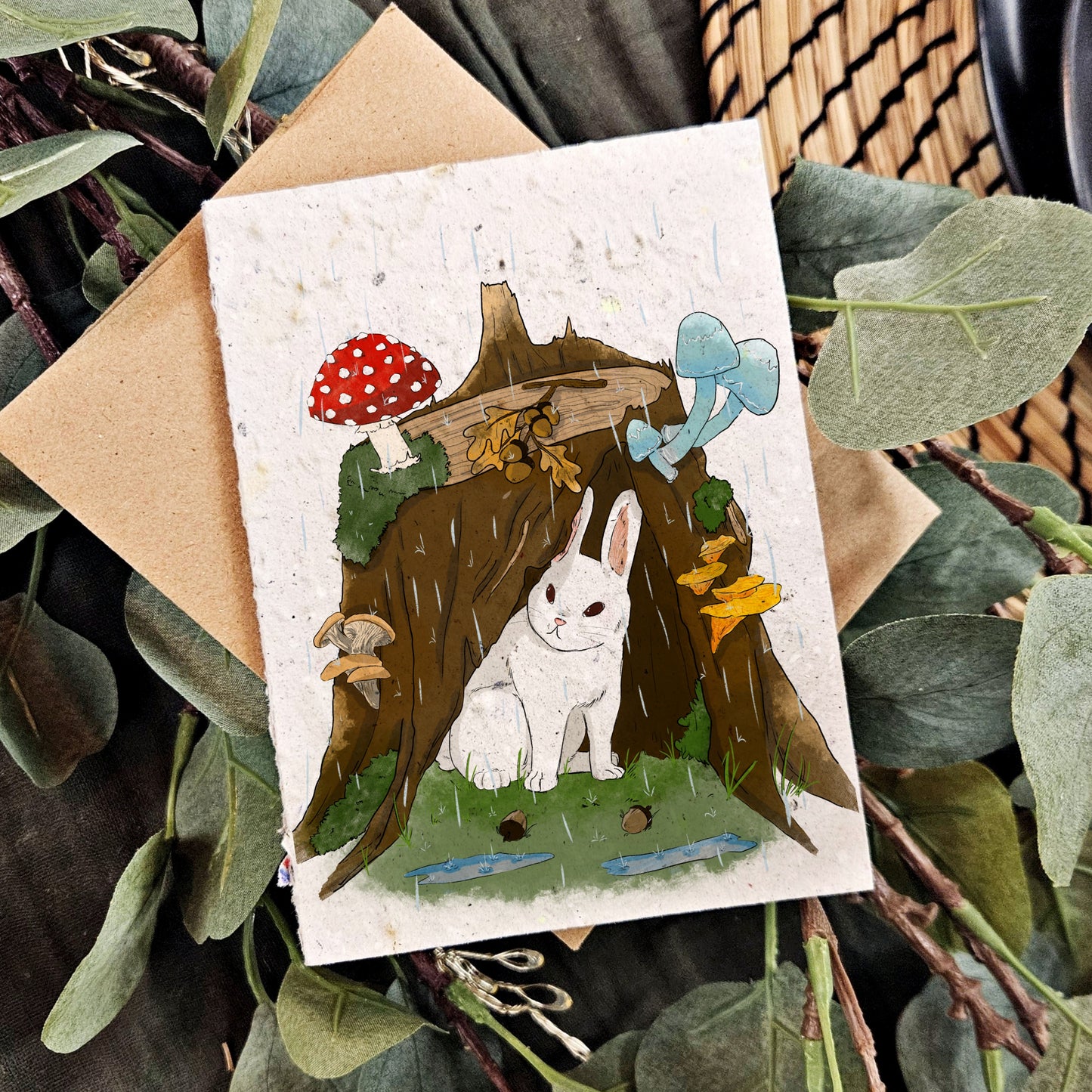 Nature & Wildlife - The Rabbit in the rain